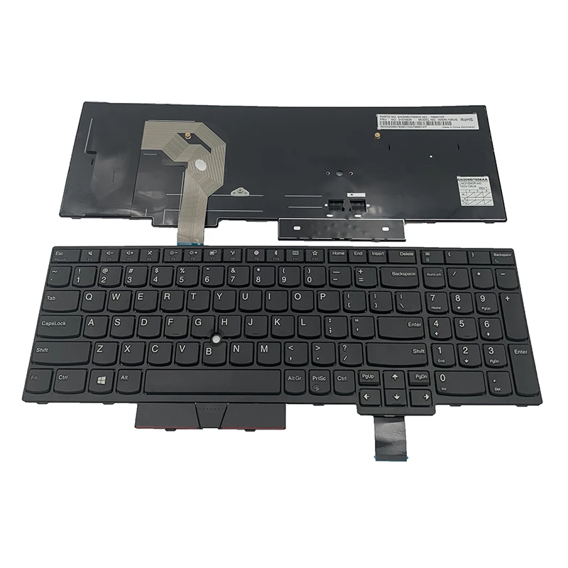 

Wholesale laptop internal keyboard for Lenovo Thinkpad T580 P51s P52s T570 (20JW 20JX 20HA 20H9) Black New Non point