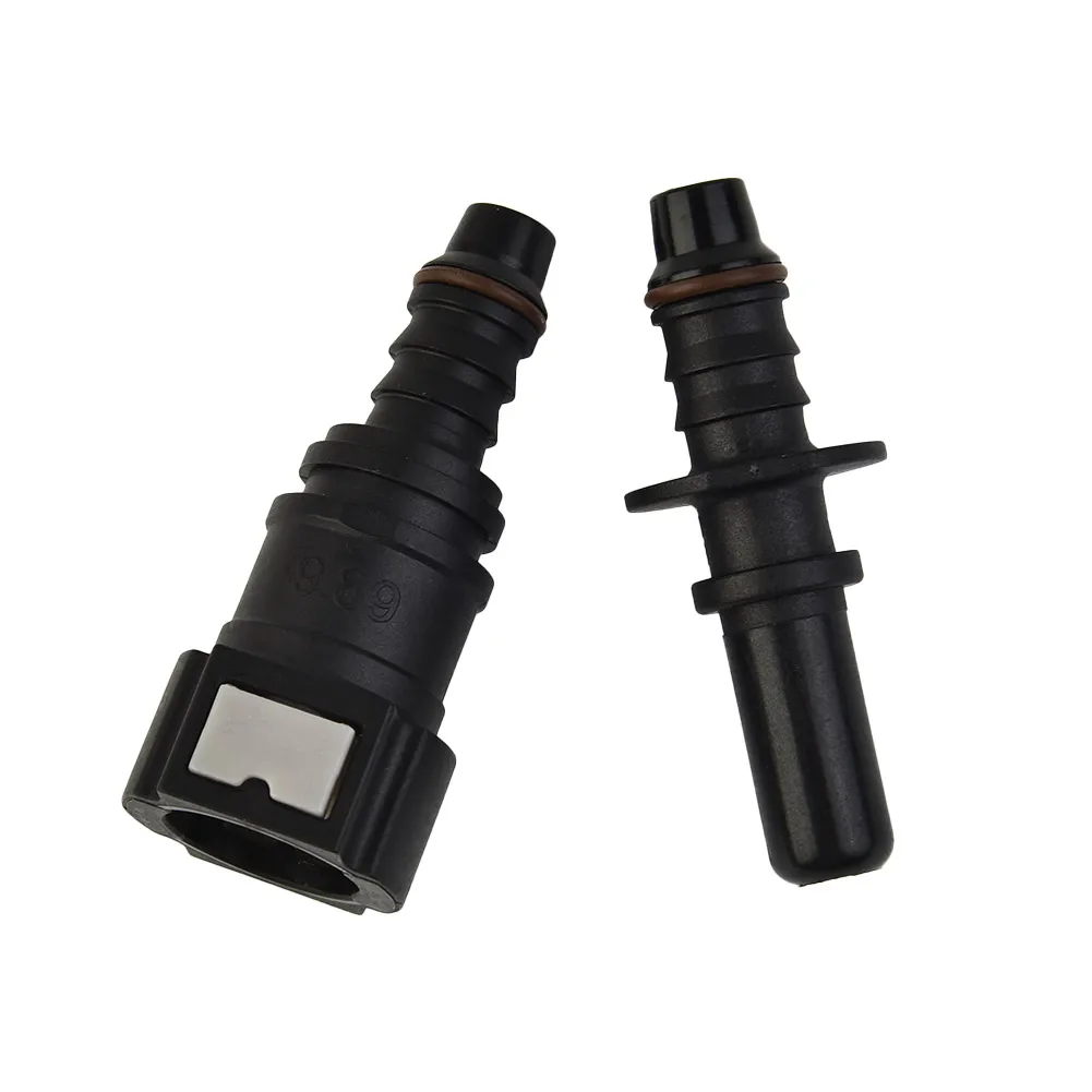 

Fuel Line Hose Connector Black Nylon Parts Pipe Connector Set 500 KPa/5 Bar 9.89-ID8 Straight 2 Set 100% Brand