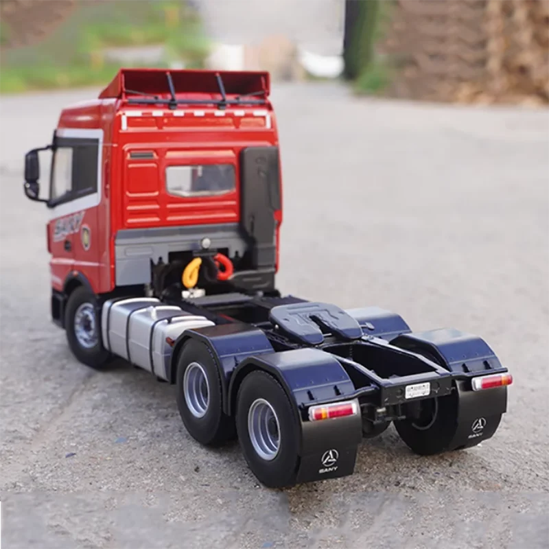 Литой под давлением 1:24 трактор SANY Yingjie Edition прицеп легкосплавный грузовик