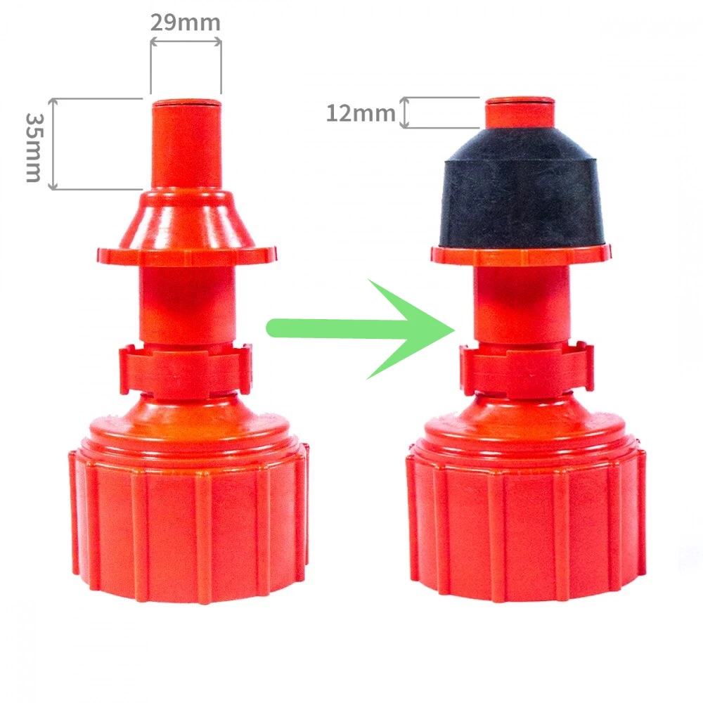2-размерная крышка для быстрой пульверизации топлива резиновая кувшин