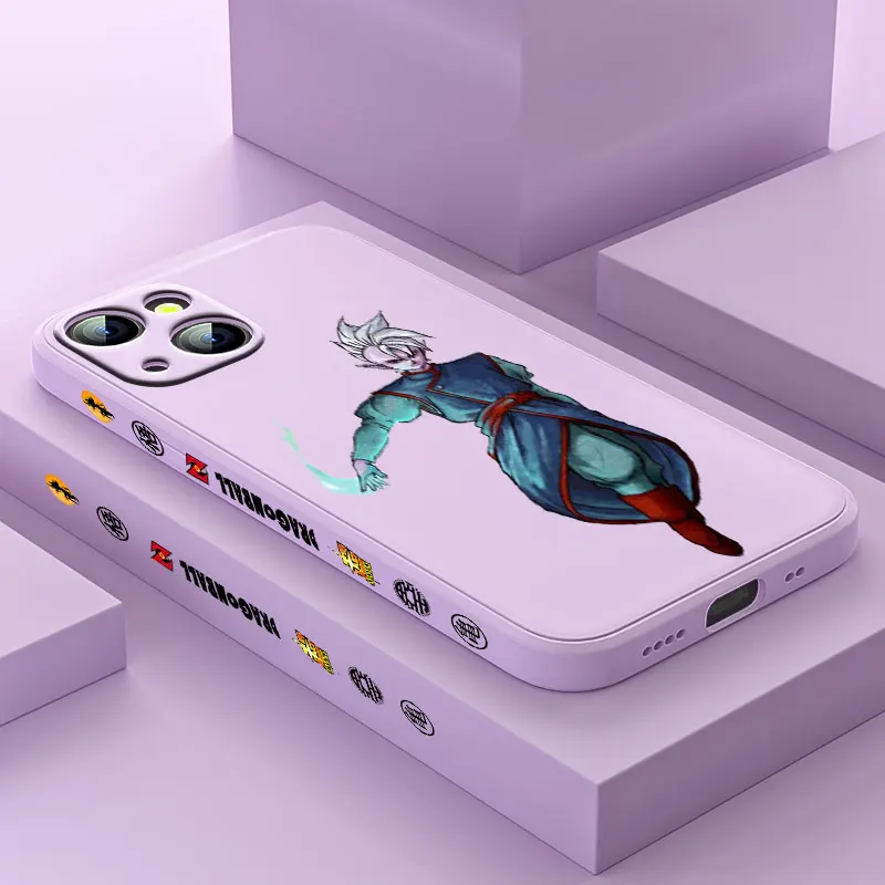 

Anime Dragon Ball Z Cool For Apple iPhone 13 12 Mini 11 Pro XS MAX XR X 8 7 6S Plus Liquid Left Silicone Phone Case Coque Capa