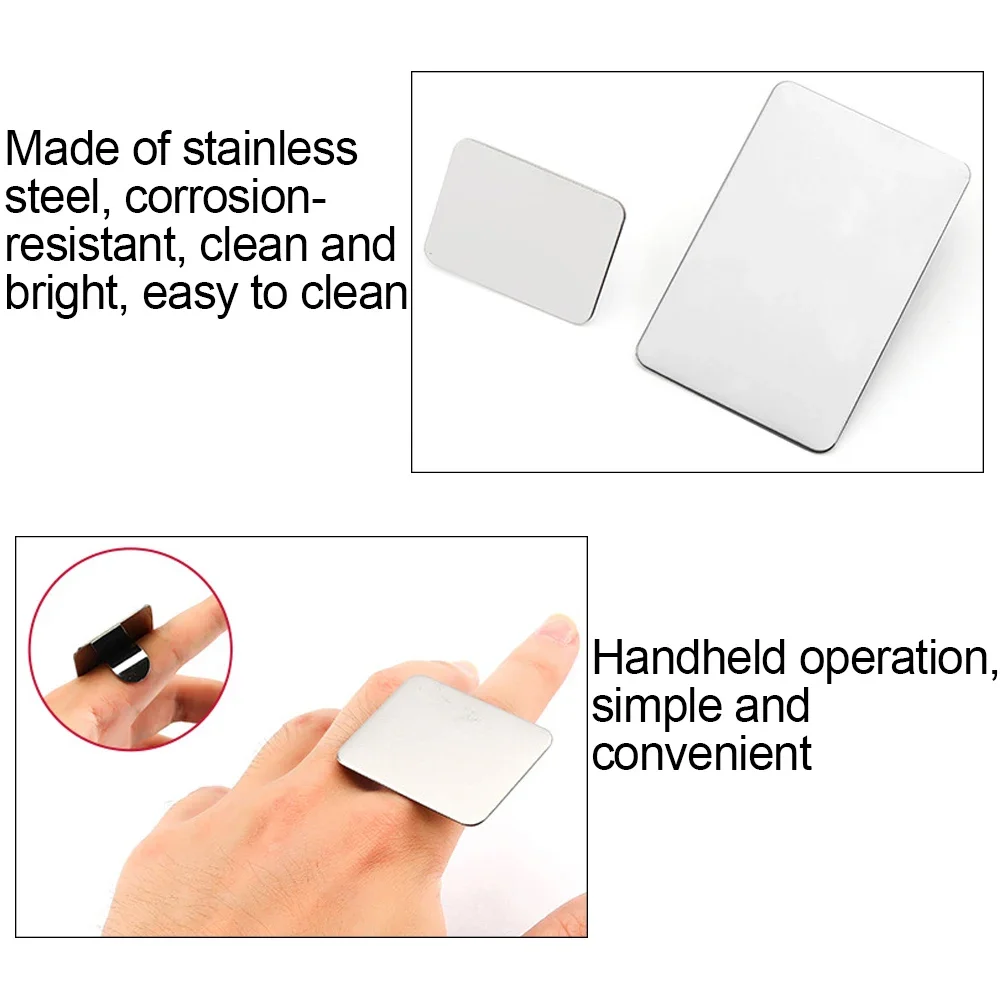 Sdotter 1 шт. палитра миксеров для макияжа нержавеющая сталь косметический крем