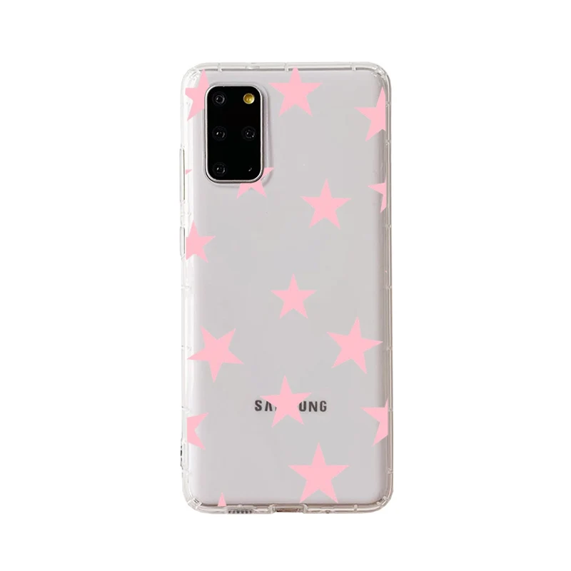 

YNDFCNB Little Star Phone Case for Samsung A51 A52 A71 A12 for Redmi 7 9 9A for Huawei Honor8X 10i Clear Case