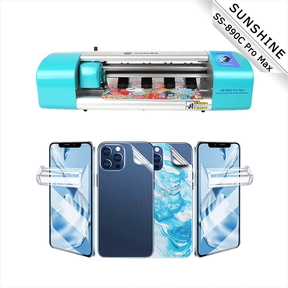 

Устройство для резки пленки SUNSHINE SS-890C Pro Max Cloud база данных Интеллектуальный WIFi + Bluetooth смарт-телефон гидрогелевый инструмент для резки пленки