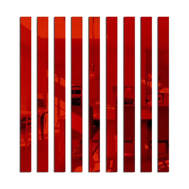 

Акриловая зеркальная наклейка для стен 1 метр