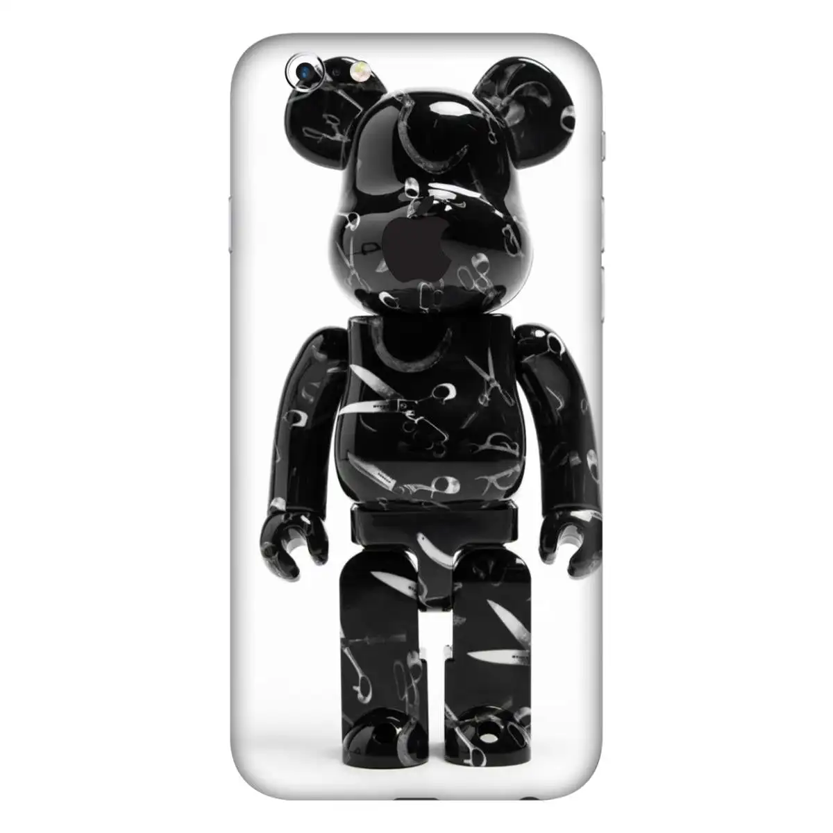 Скин Black Bearbrick - Iphone 6S / пленка на iphone айфон не чехол |
