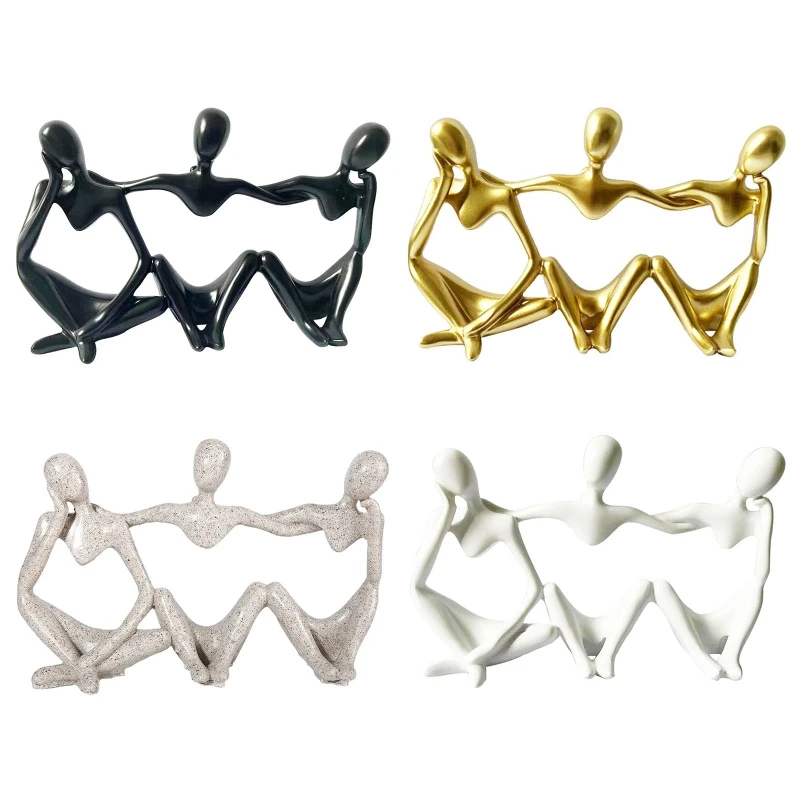 

2022 Новый минималистичный абстрактный персонаж Художественная Скульптура маленькое украшение Настольный Декор