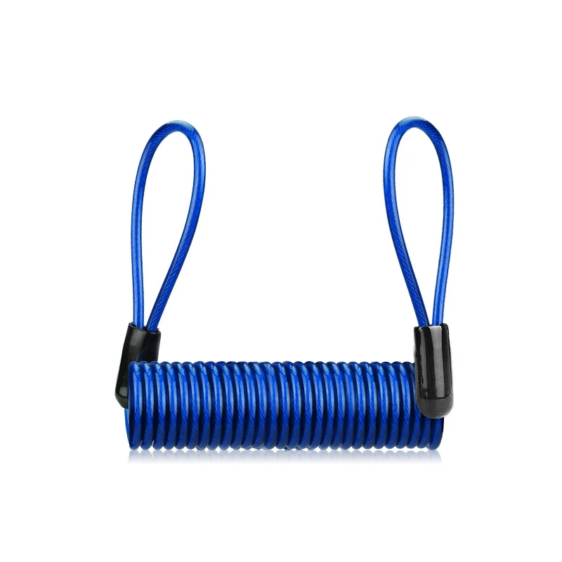 

120 см сигнальный дисковый замок, защита от кражи мотоцикла, колеса мотоцикла, дискового тормоза, сигнализация, замок, сумка и напоминание, пружинный кабель