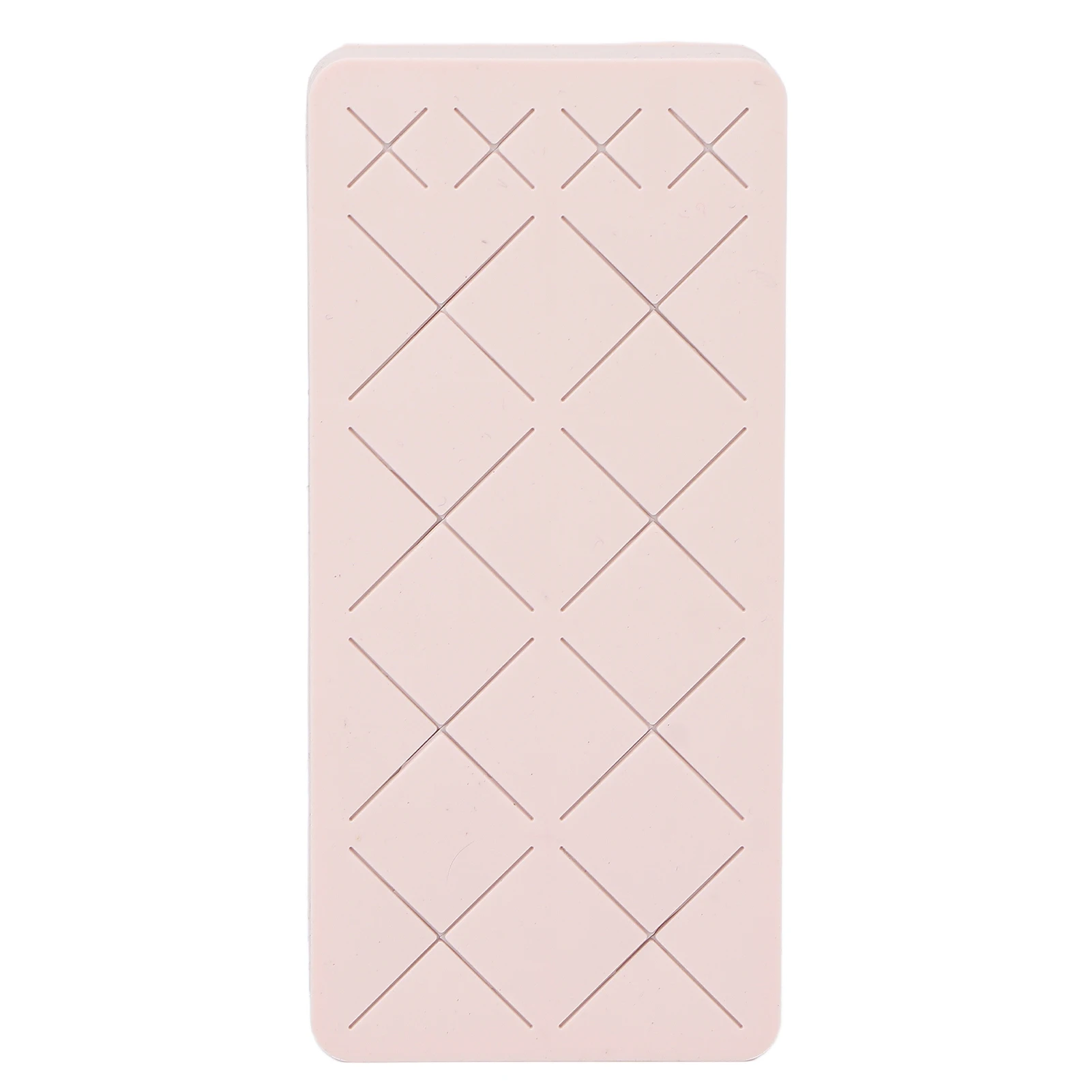 

12 Slot Lipstick Holder Organizer Silicone Makeup Cosmetic Display Stand for Nail Polish Eyebrow PencilPink