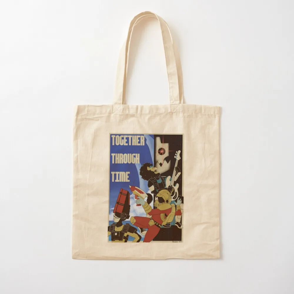 TWRP Together Through Time Большая сумка Пляжная Холщовая через плечо
