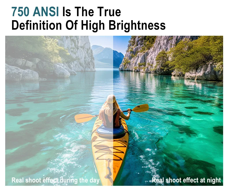 Everycom HD RD829W Проектор 5G WiFi LED 4K Видео Фильм Смарт Android 11.0 Проекторы Домашний