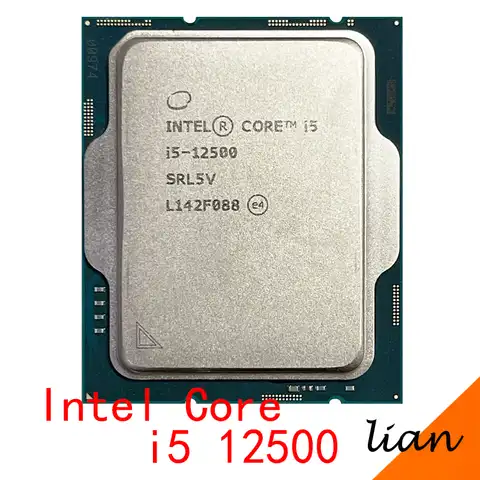 Процессор Intel Core i5-12500 3,0 GHz шестиядерный двенадцатипоточный ЦПУ 10 нм L3 = 18M 117W LGA 1700
