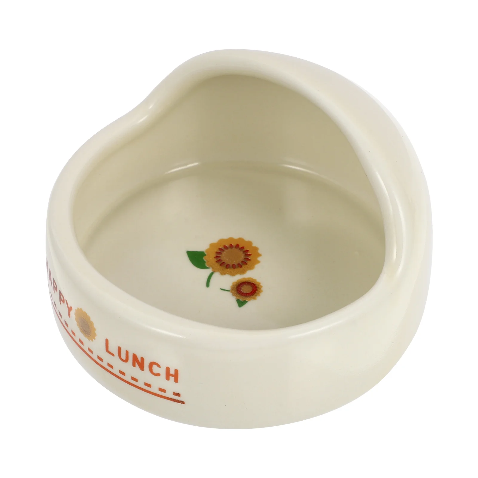 

Hamster Ceramic Bowl Dish Feeder Feeding
