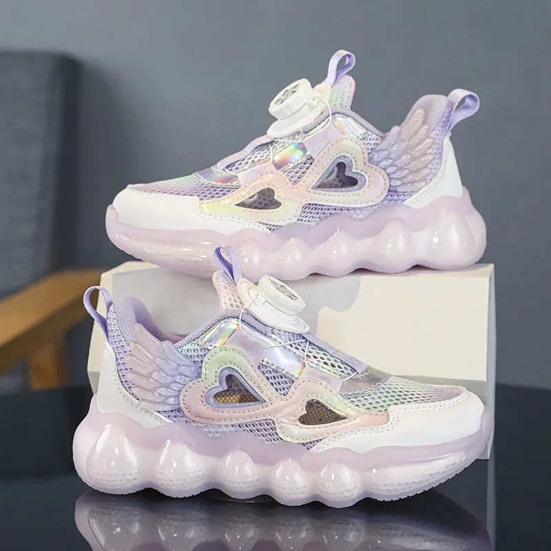 Спортивная обувь для девочек новая летняя стильная дышащая и модная