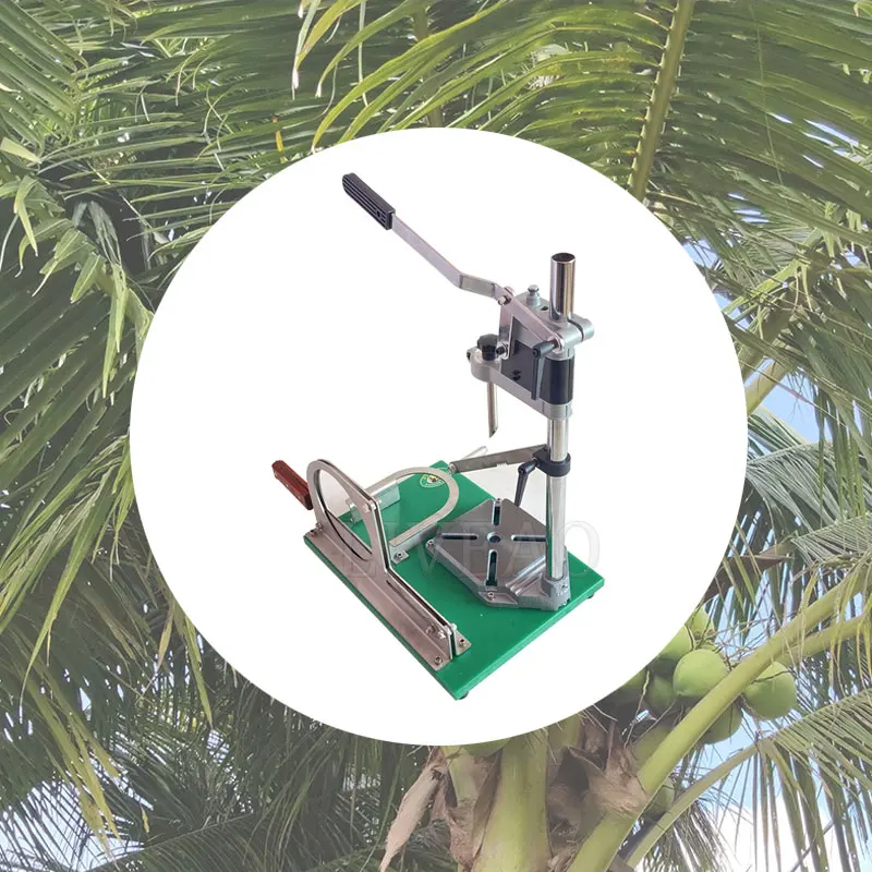 

Manual Coconut Shelling Drilling Machine For Hotel Restaurant Green Coconut Peeling Machine Coco Cutting Maker