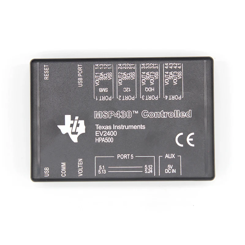 

EV2400 HPA500 Evaluation Module Interface Board|SMB Communication|USB|HDQ AUX
