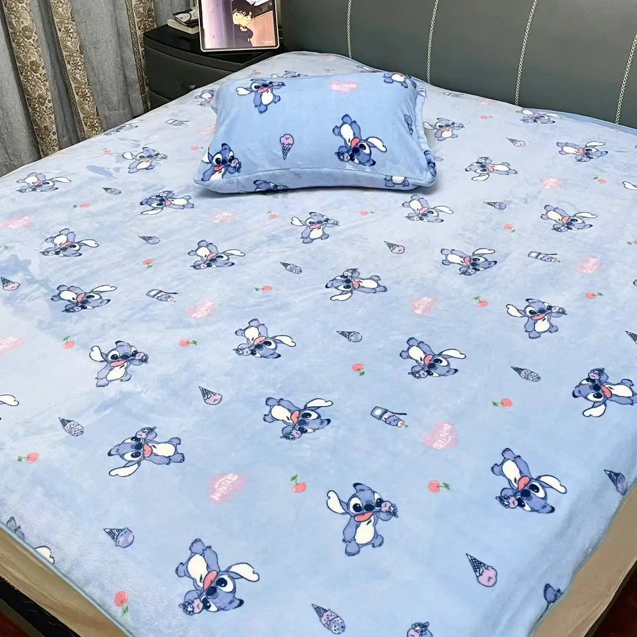 Детское фланелевое одеяло с рисунком