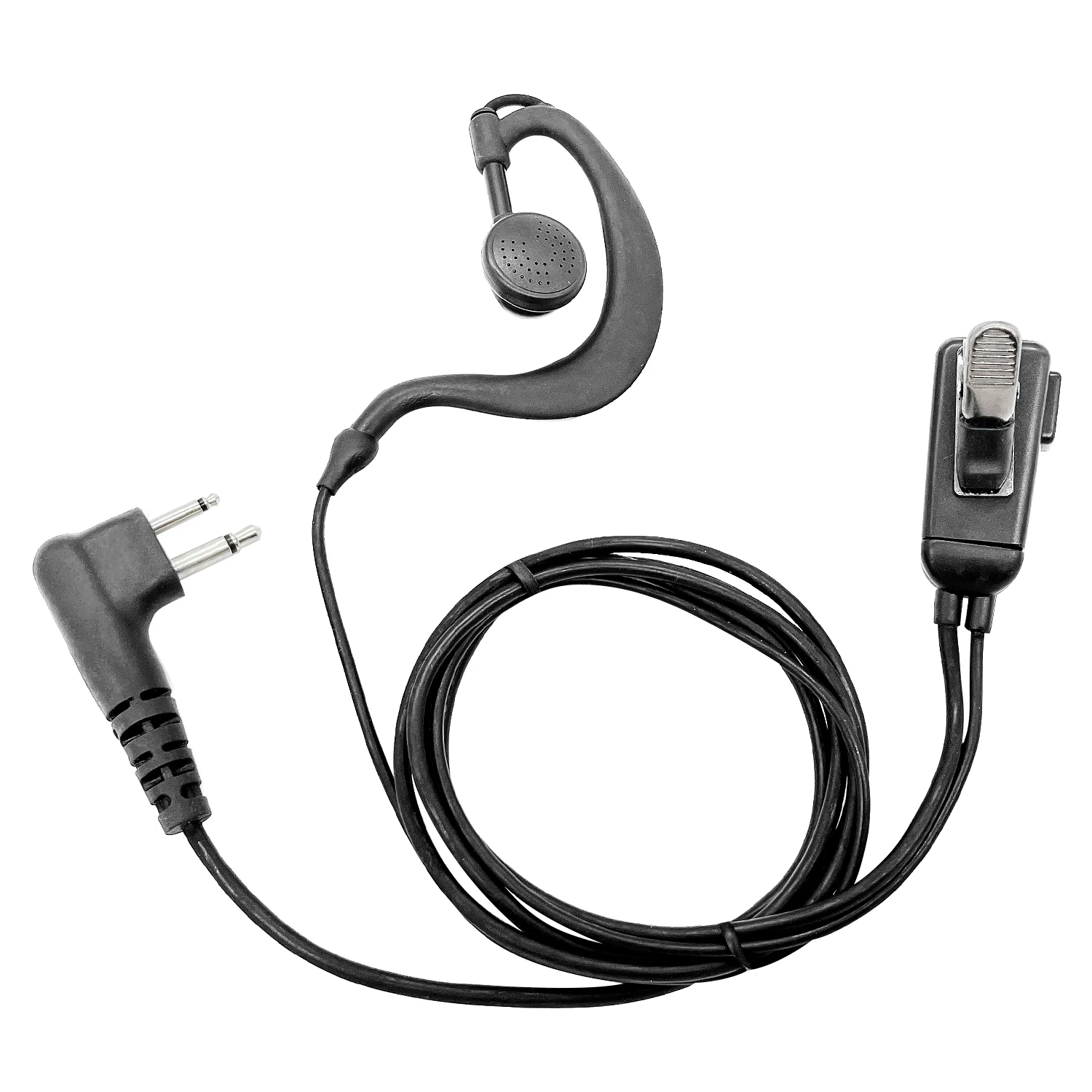 2 Pack Type G headphones walkie talkie headset Earpiece microphone for motorola CP010,CP140,GP68,EP450,DEP450,CT150,250,450 enlarge