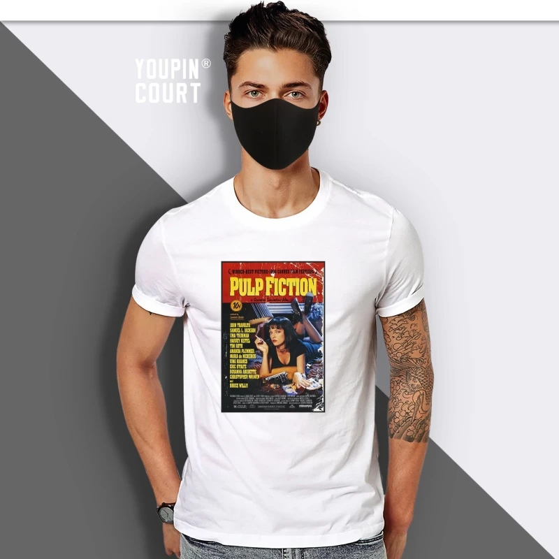 

Постер из фильма Криминальное чтиво-Женская футболка мужская футболка