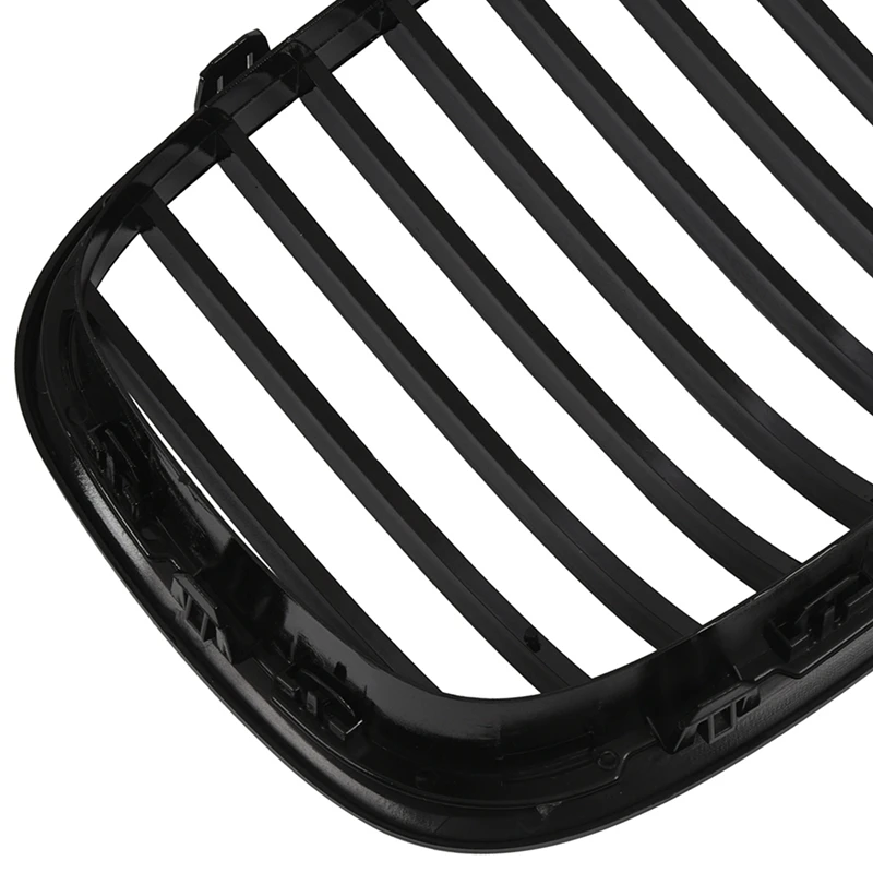 Глянцевый черный Автомобильный передний бампер решетка радиатора для BMW 7-Series F01