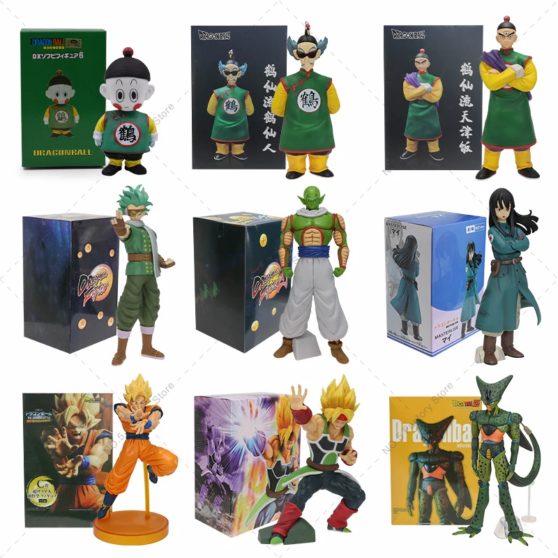 

Dragon Ball Z Anime Figure Chiaotzu Crane immortal Tien Shinhan Action Figurine Granola Neil Mai Cell Goku Burdock PVC Model Toy