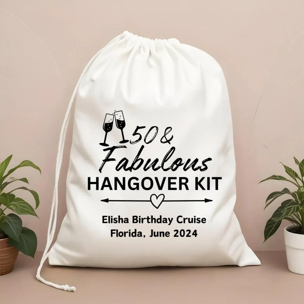 Изготовленные на заказ 20-казочные сумки для сувениров — персонализированный