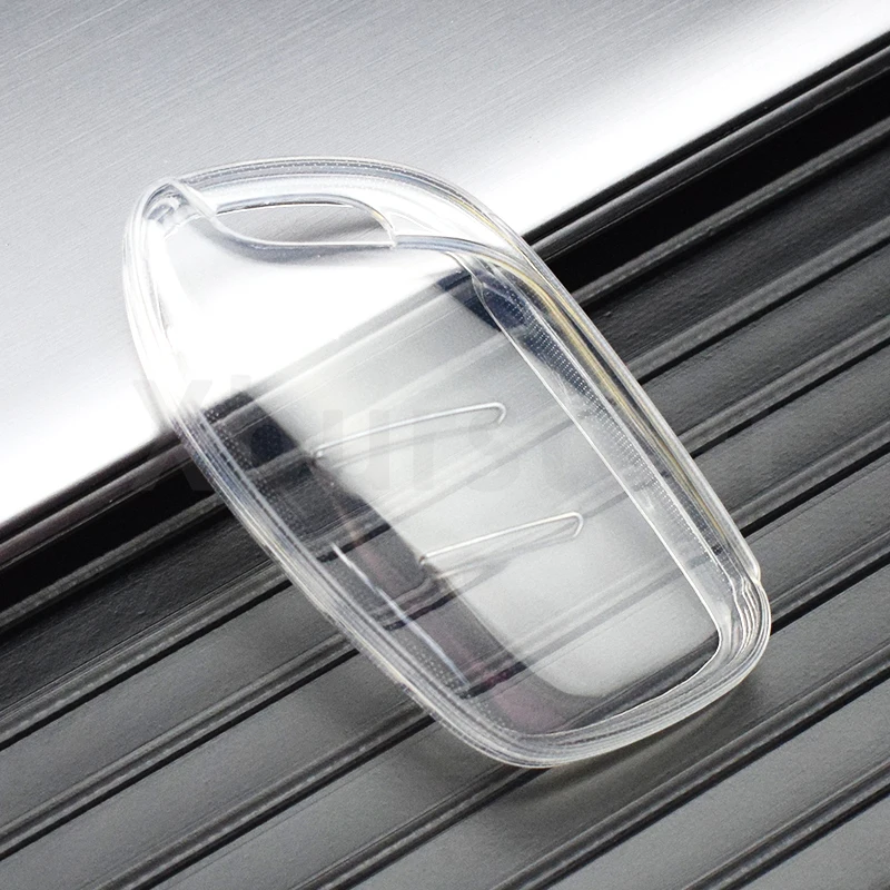 Мягкий прозрачный чехол из ТПУ для автомобильного ключа-брелока оболочка Roewe RX8 RX5