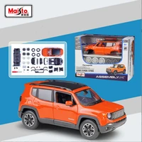 maisto 124 1967 2015 renegade city suv diy assembled diecast model alloy car collectible kids toy gifts free shipping