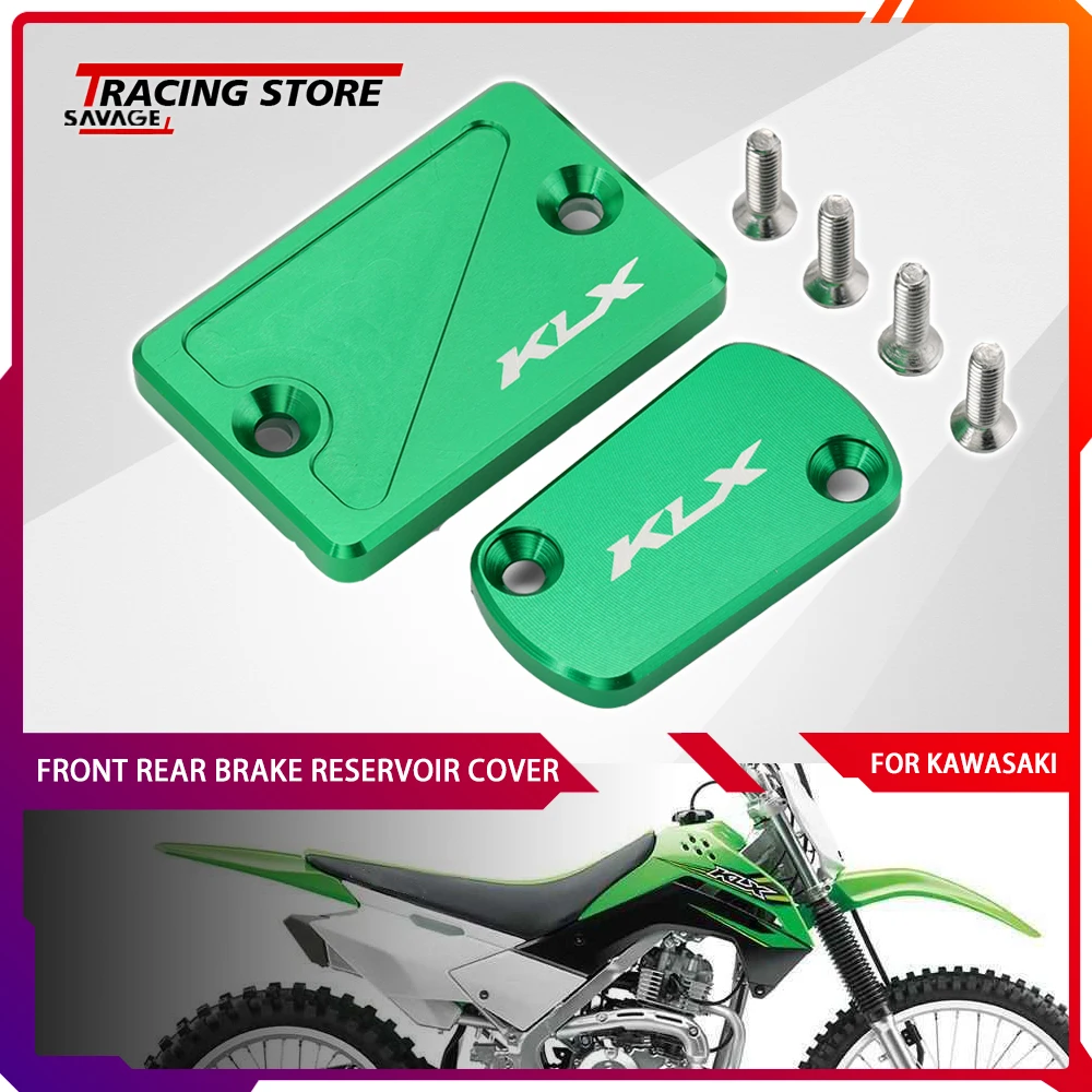 

Крышка Резервуара передней и задней тормозной жидкости для KAWASAKI KLX140 KLX140L KXL140G KXL 140 L G 140L/G 2008-2022 Крышка для мотоцикла CNC запчасти