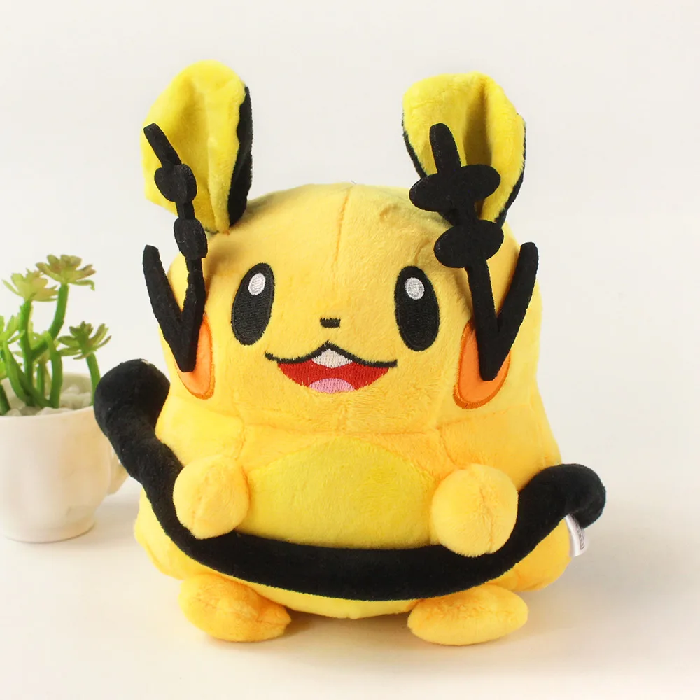 

17 см, Мультяшные плюшевые игрушки Pokemon Dedenne, игрушки электрического типа, плюшевые куклы для ролевых игр