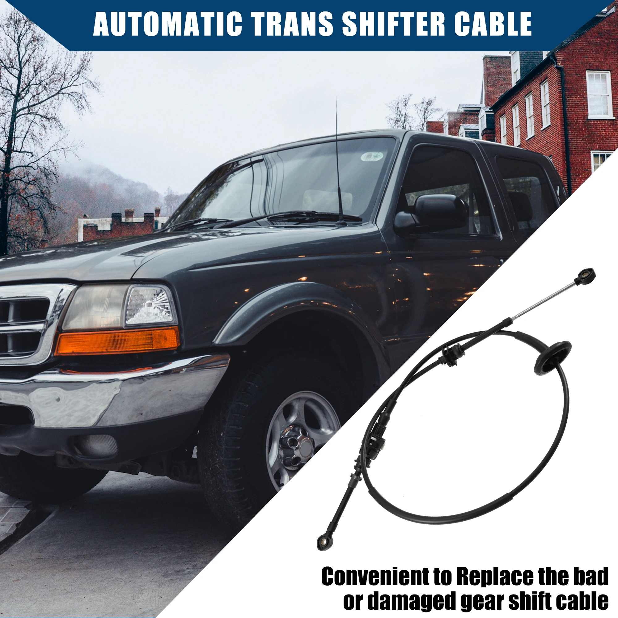 Автомобильный трос переключения передач X для Ford F Super Duty 1992-1997 Bronco 1992-1996 F350