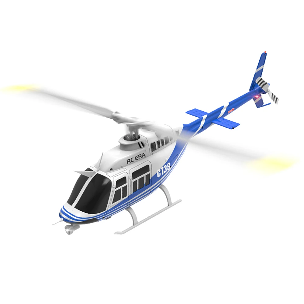 Фото RC ERA RC Вертолет 1:33 Bell-206 Самолет C138 6CH 12 минут Время полета 6-осевой гироскоп Оптический позиционирующий поток Пульт дистанционного управления №5