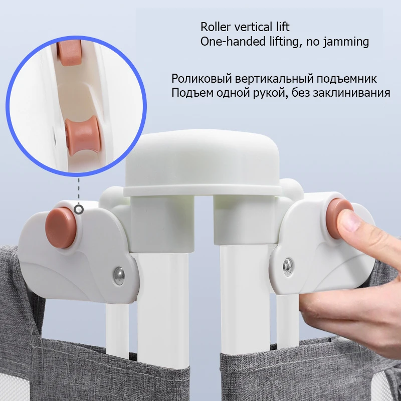 Высококачественное ограждение для детской кроватки детей кроватей регулируемый