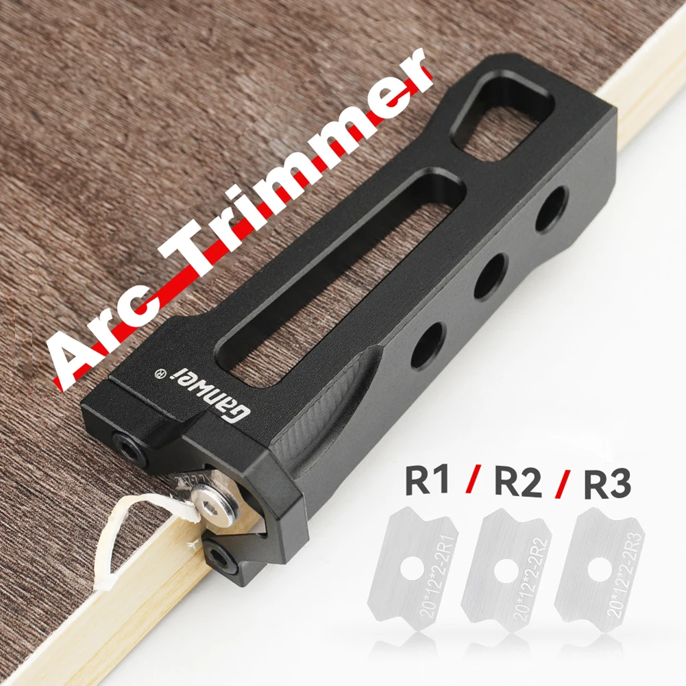 

Manual Arc Trimmer Woodworking Edges Strips Arc Trimmer Furniture Board Seal Strips Chamferer Wood Burr Fillet Scraper Chamferer