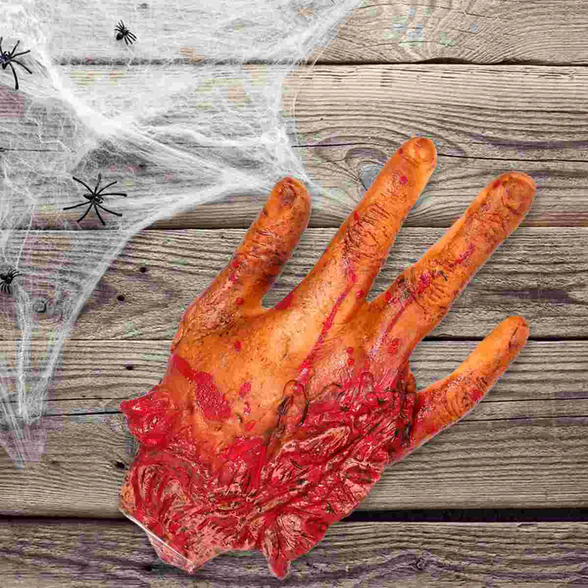 

Parts Body Prop Decoration Hand Props House Haunteddecorations Broken Bones Hands Severed Fake Scarytricky Prankswitch Decor