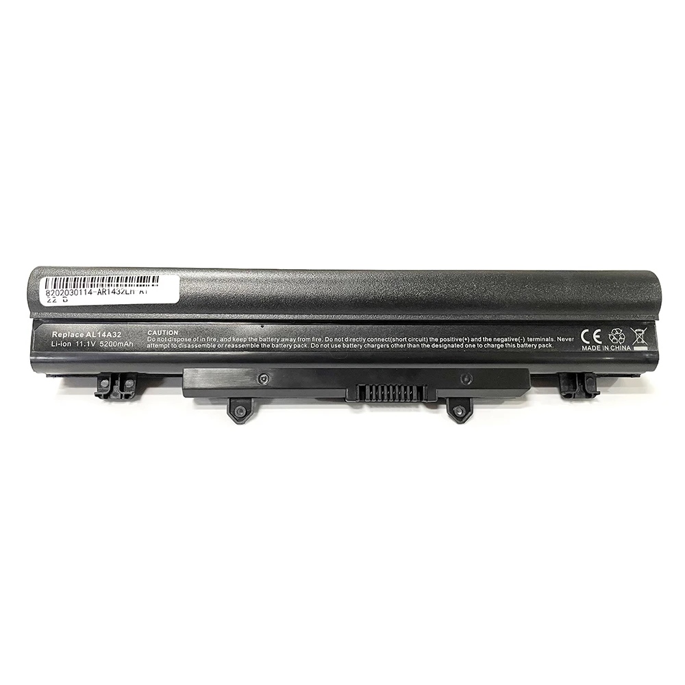 AL14A32 11 1 В 5200 мАч аккумулятор для ноутбука Acer Aspire E14 E15 E5 V3-472 V3-572 E5-531 E5-411 E5-421 E5-511G E5-571