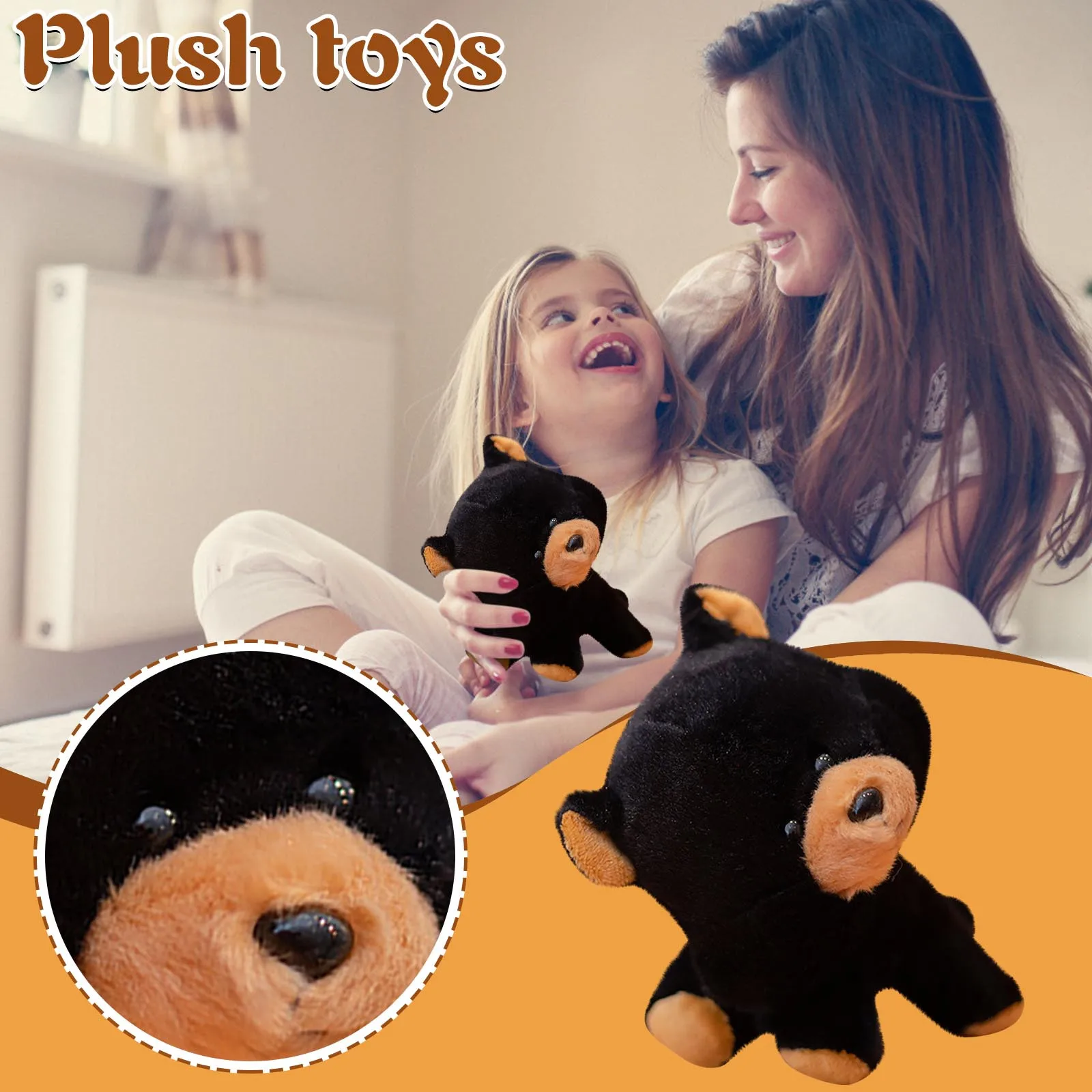 

Caribou Plush Plush Toy Plush Creative Animal Novel Doll And Imitating Plush toy Cuddly Puppy Plush