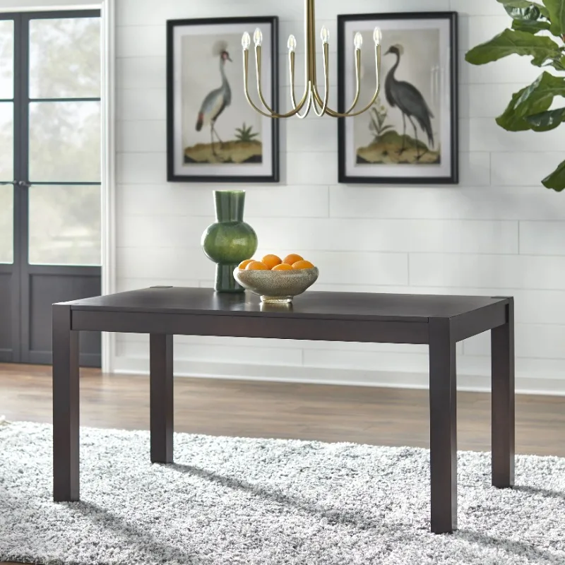 

TMS Axis Dining Table, Espresso, Wood