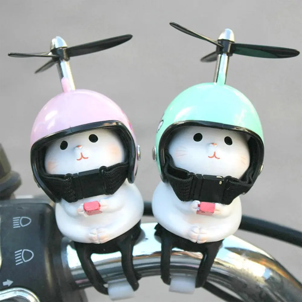

Bicycle A Variety Of Cartoon Handlebars Propeller Decorations Cute Cats With Propellers Bicycle Helmet Accessories Helmets