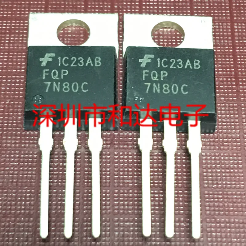 

5 шт.-10 шт. FQP7N80C TO-220 оригинальный запас Новинка