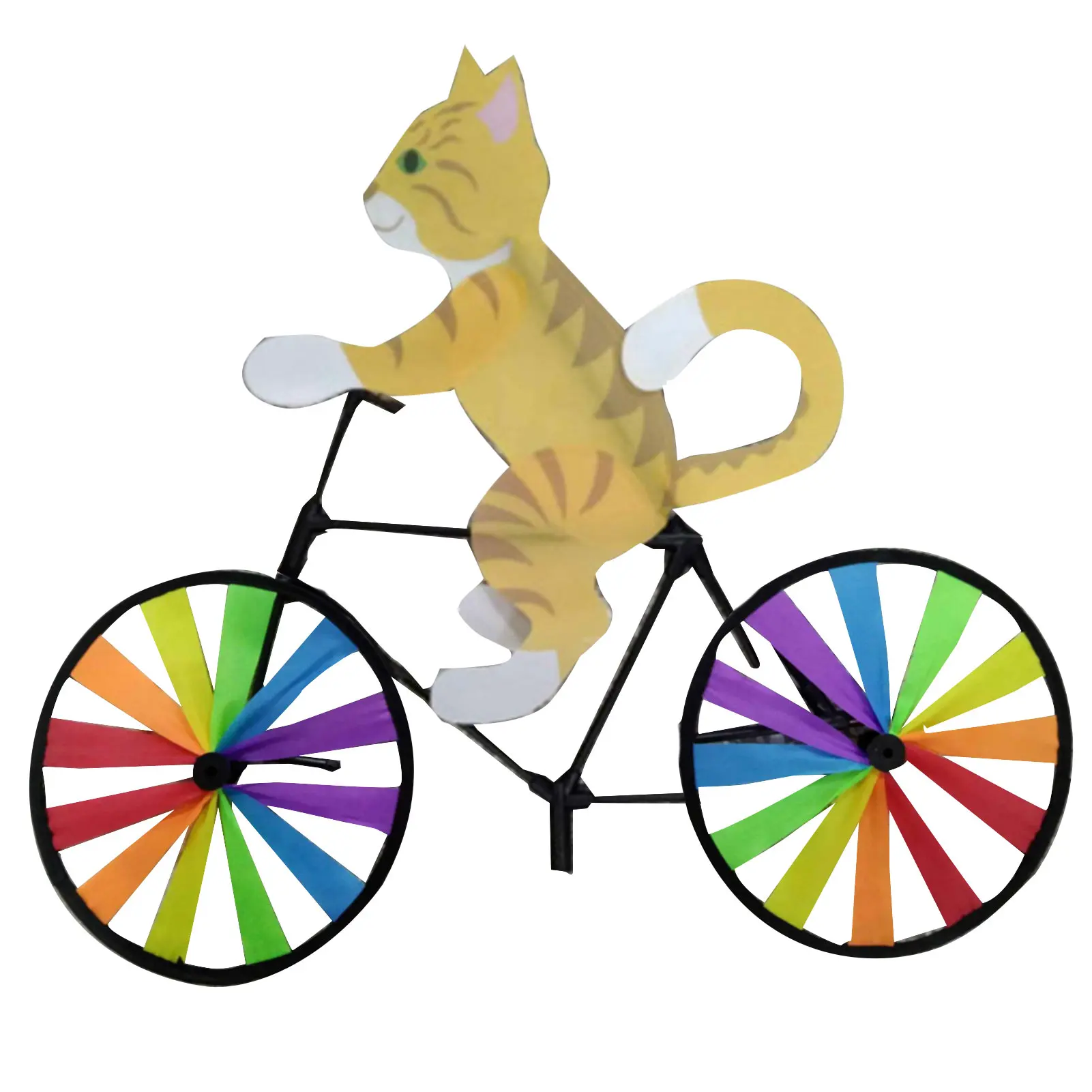 Дзига уличный орнамент игрушка в подарок садовая ветряная мельница пластик 3D DIY