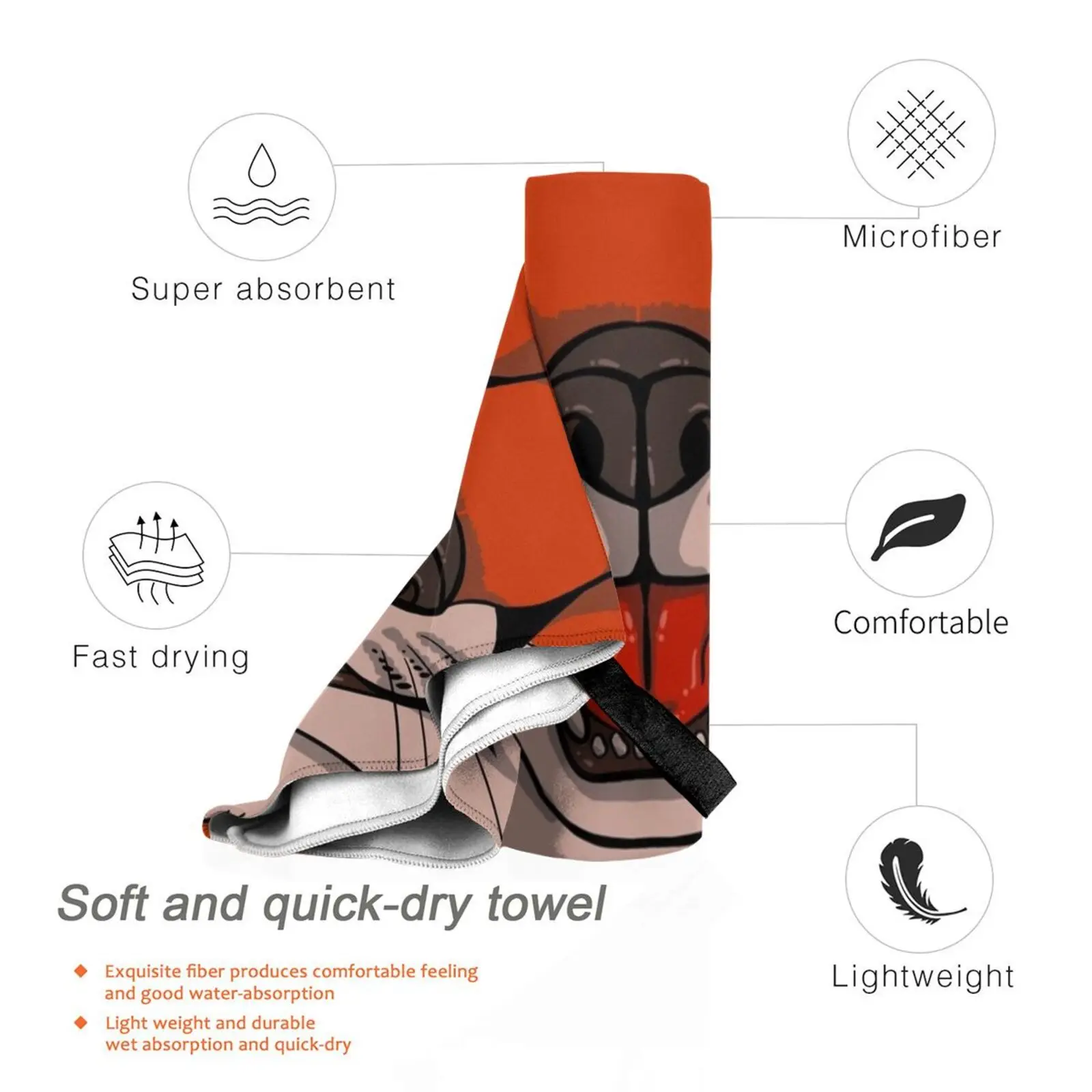 Лисий Мау индивидуальное полотенце банное пушистый мех костюм мордочка |