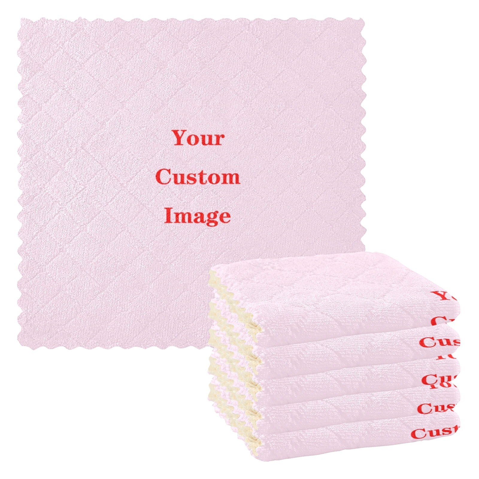 S Reusable Cleaning Towels Kitchen Washcloths 11 X 11'