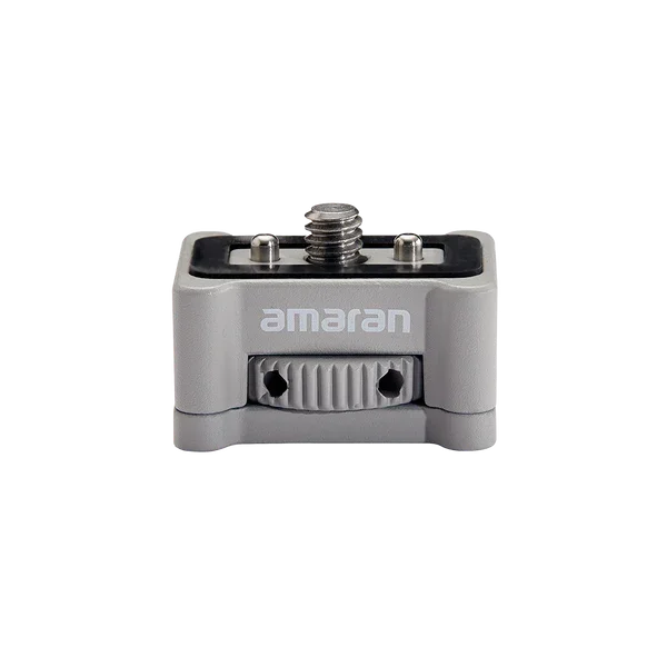 Фото Адаптер E-Lock amaran Ace с винтами 1/4-20 дюймов и 3/8-16 дюймов, быстросъемный, для amaran Peak 60ds, 60xs, Storm 80c от Aputure №3