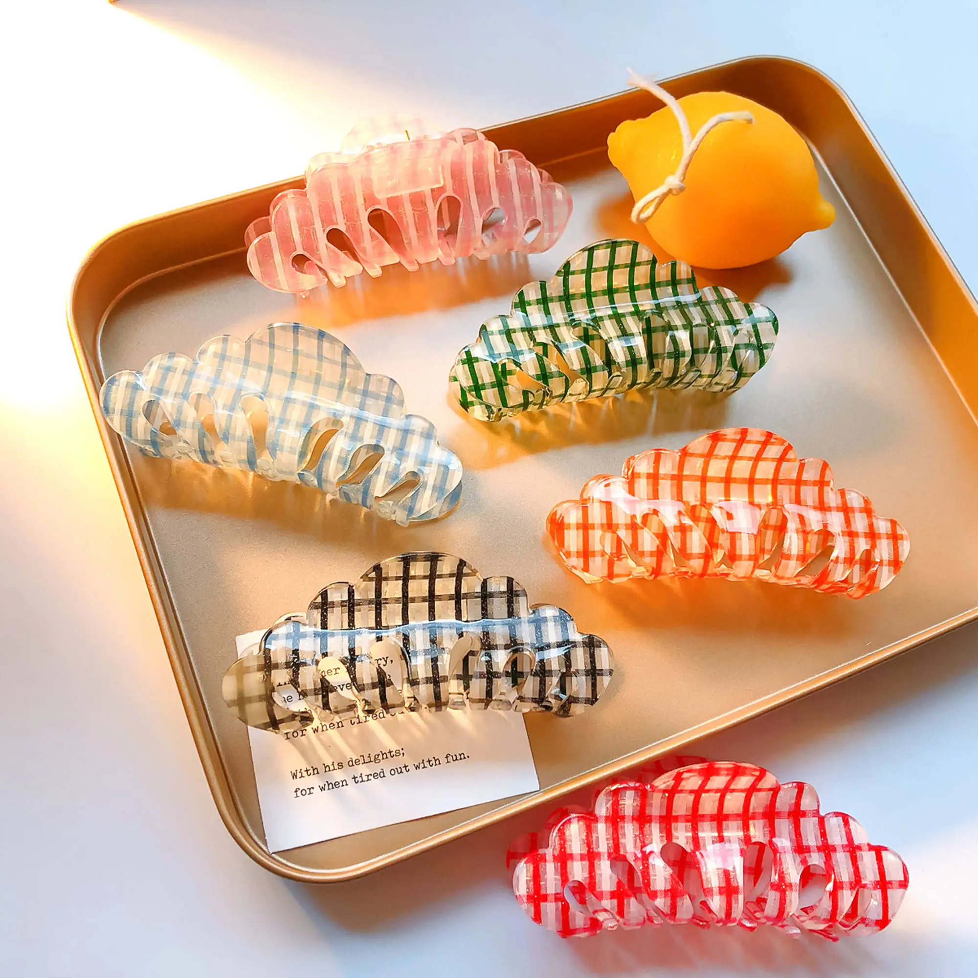 

1 шт./лот 9,5 см акриловые пледы захват зажим ретро элегантная темпераментная задняя головка вывернутая акула зажим Сделай Сам аксессуары для волос