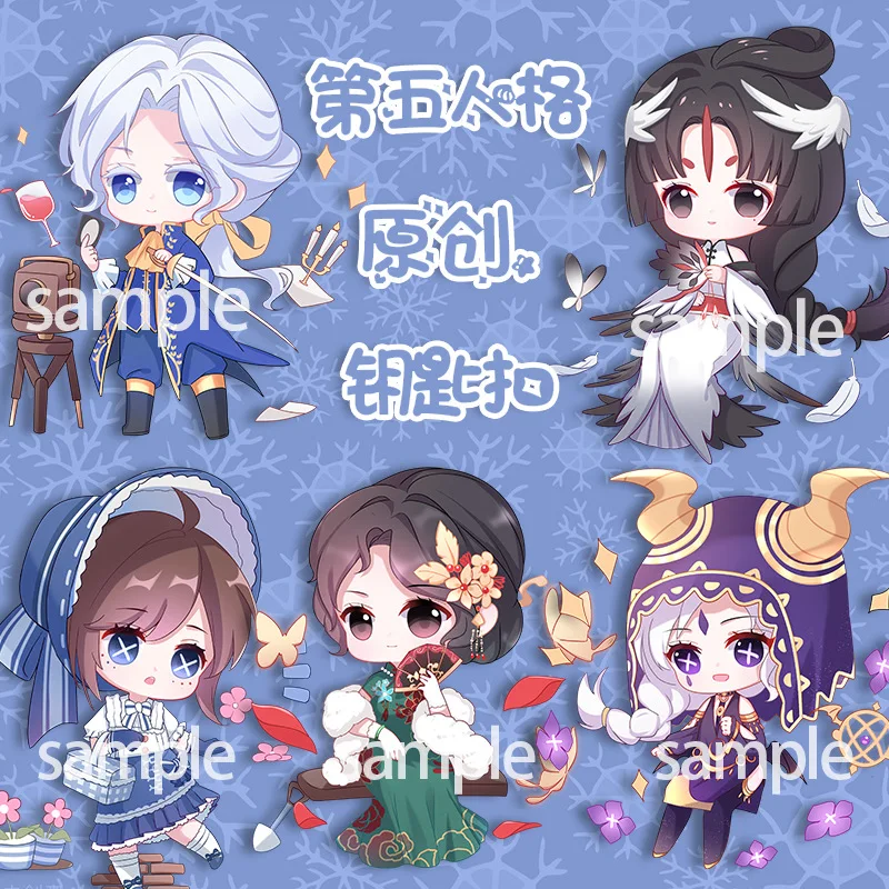 

Акриловый брелок для ключей с персонажами аниме, персонаж из мультфильма «V» для косплея, доктор Магик, Зайер, механика, кавайный персонаж из...