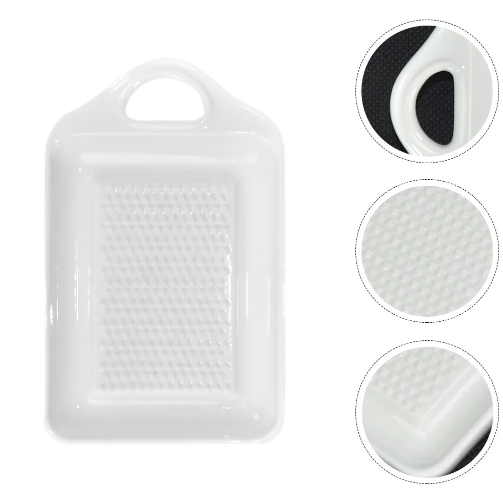 

Manual Ginger Grinder Household Grater Kitchen Supply Garlic Tool Wear-resistant Premium Utensils Plate Salad Chopper