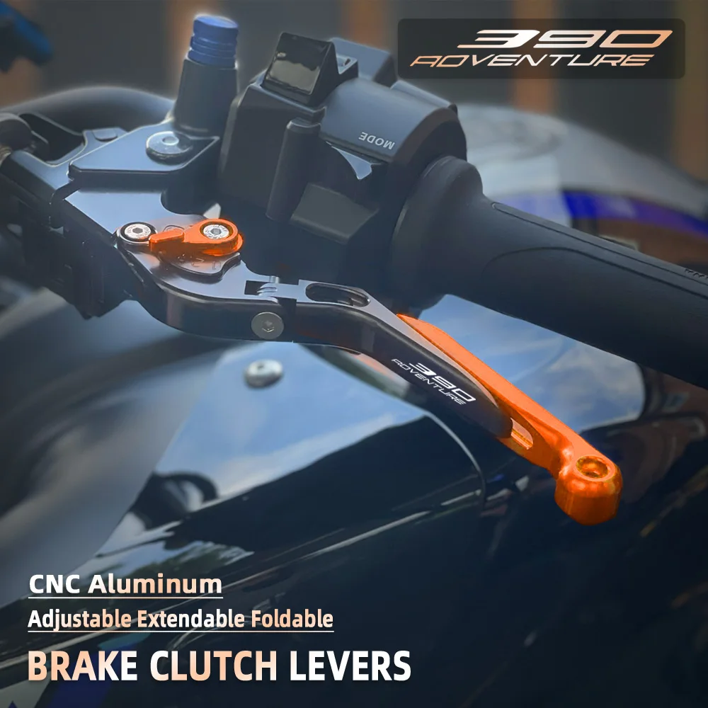 

390 ADV Adventure 2019 2020 2021 Motorcycle Extendable Adjustable Handle Brake Clutch Levers 390 Adventure Accessories Motorbike