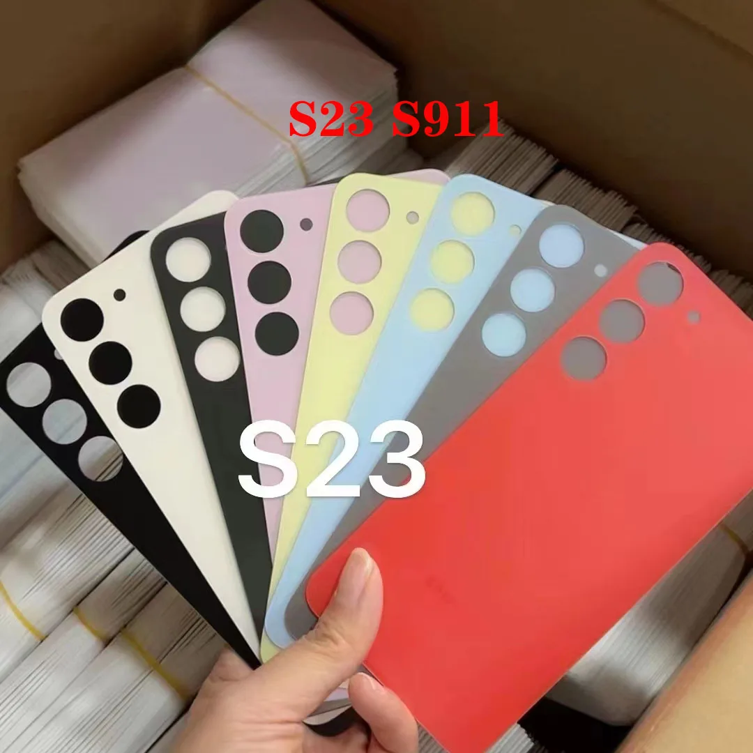 

Оригинальный новый задний корпус Крышка батарейного отсека задняя крышка для Samsung Galaxy S23 S911