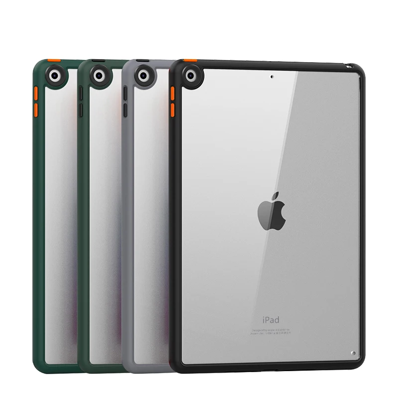 

Чехол для iPad 10,2 2020 2019, Защитный Гибридный чехол-бампер из ТПУ и ПК для планшета, ультратонкий ударопрочный чехол для iPad 7-го 8-го